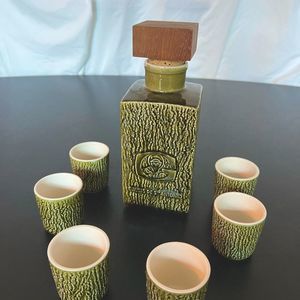 Antique Portuguese Bar Set - Secla Porcelain